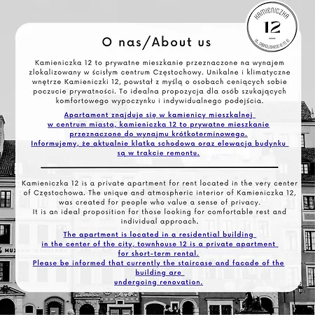 Apartment Kamieniczka 12